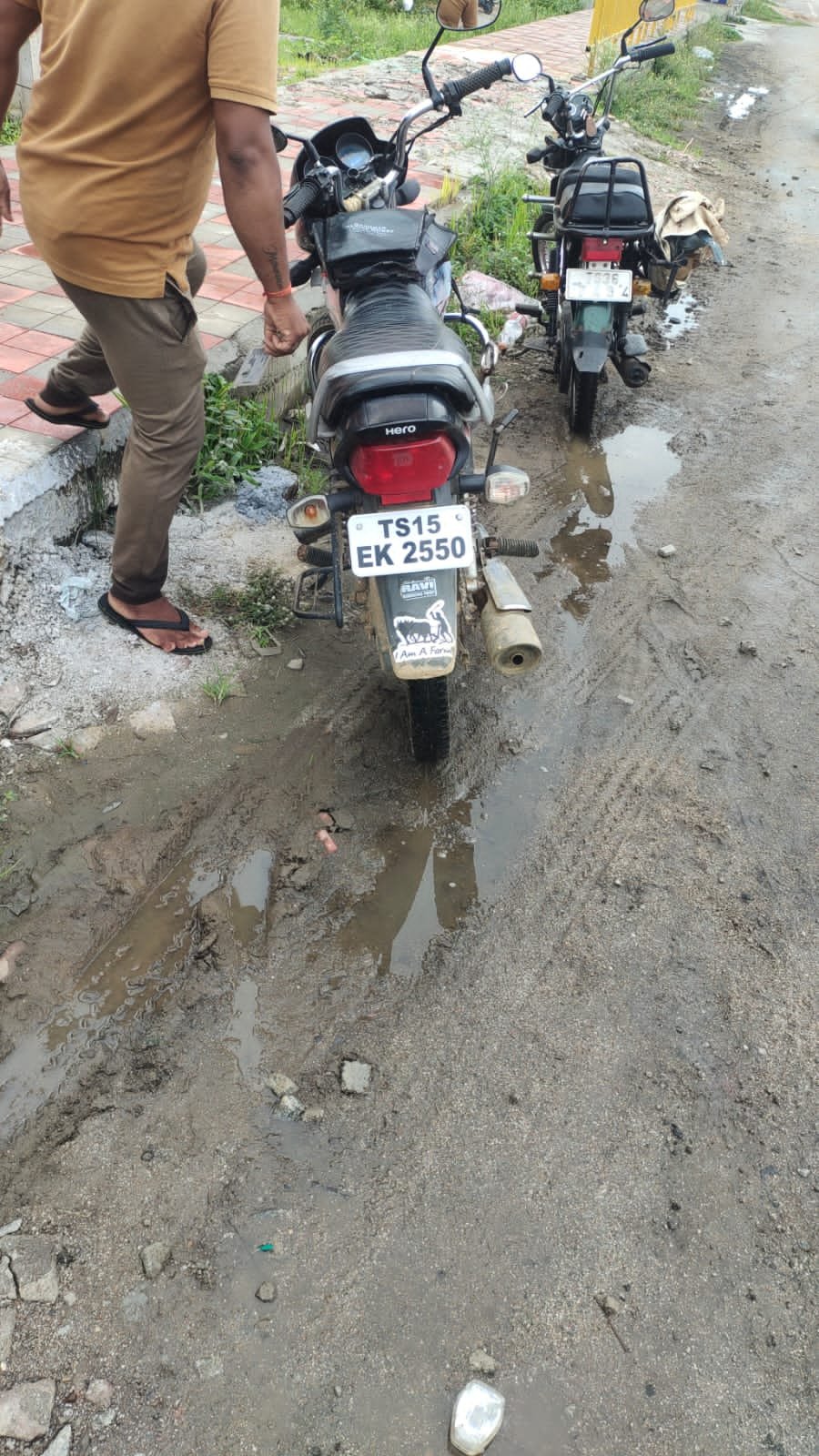 చేర్యాలలో మరో రోడ్డు ప్రమాదం 