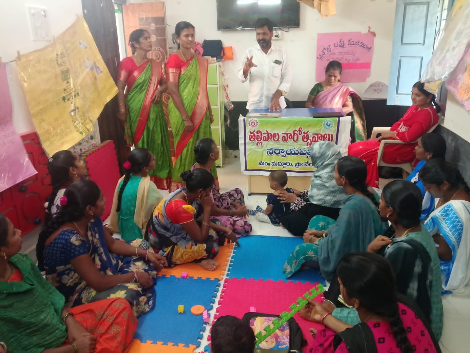 నర్సాయపల్లి లో ఘనంగా ప్రపంచ తల్లిపాల వారోత్సవాలు 