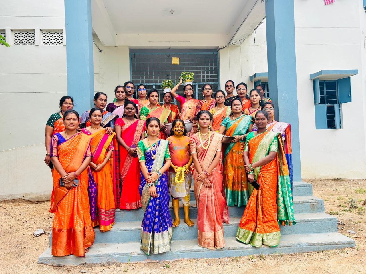 KGBV లో ఘనంగా పోచమ్మతల్లి బోనాల వేడుకలు 