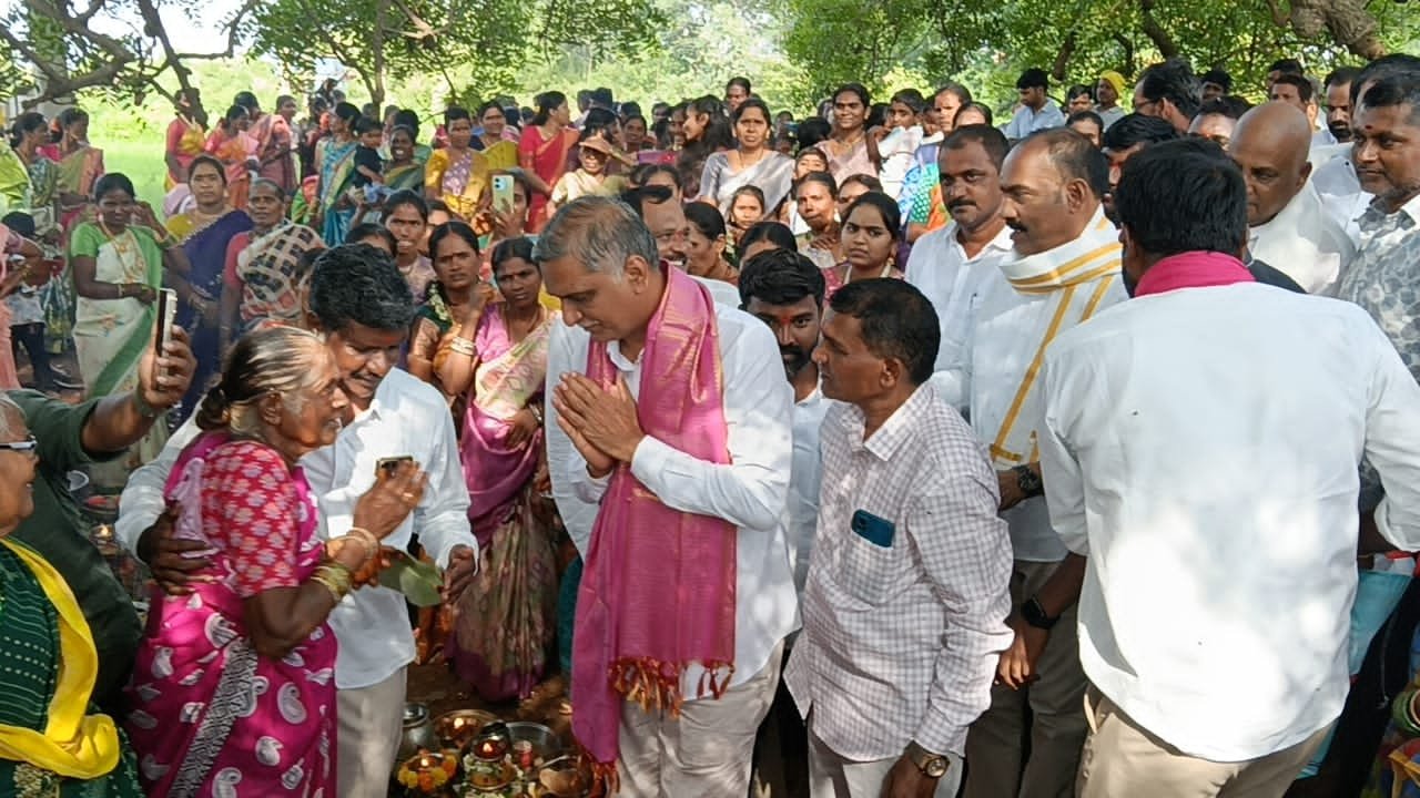 రైతుల జీవితాల్లో మార్పు రావాలన్న కల సాకారం : మాజీ మంత్రి హరీష్ రావు 