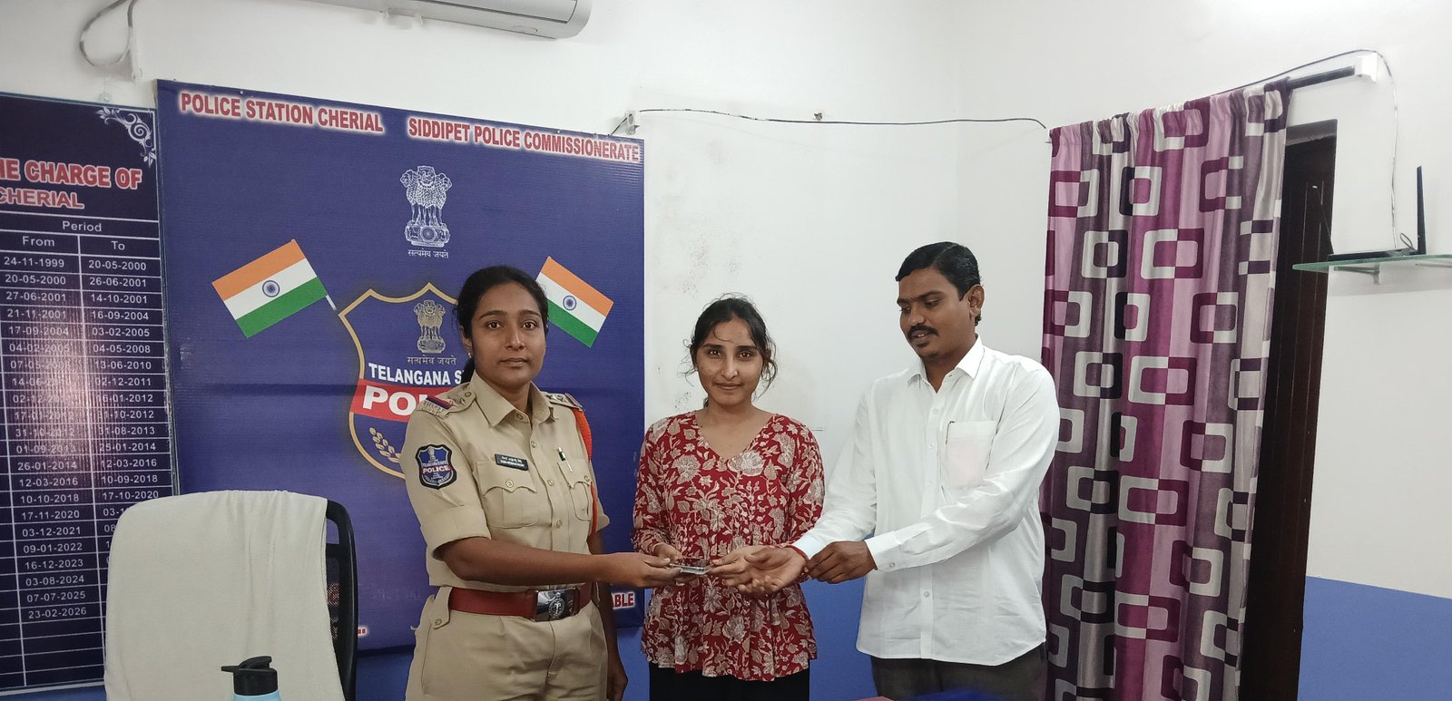 మానవత్వం చాటుకున్న సిపిఐ నేత అందె అశోక్ 