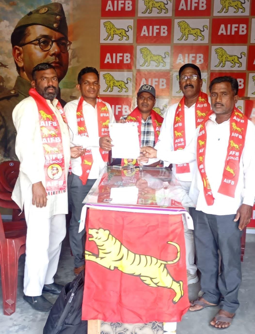 రామగుండం నియోజకవర్గ AIAKS కన్వీనర్ గా శ్రీపెల్లి రాజు చారి 