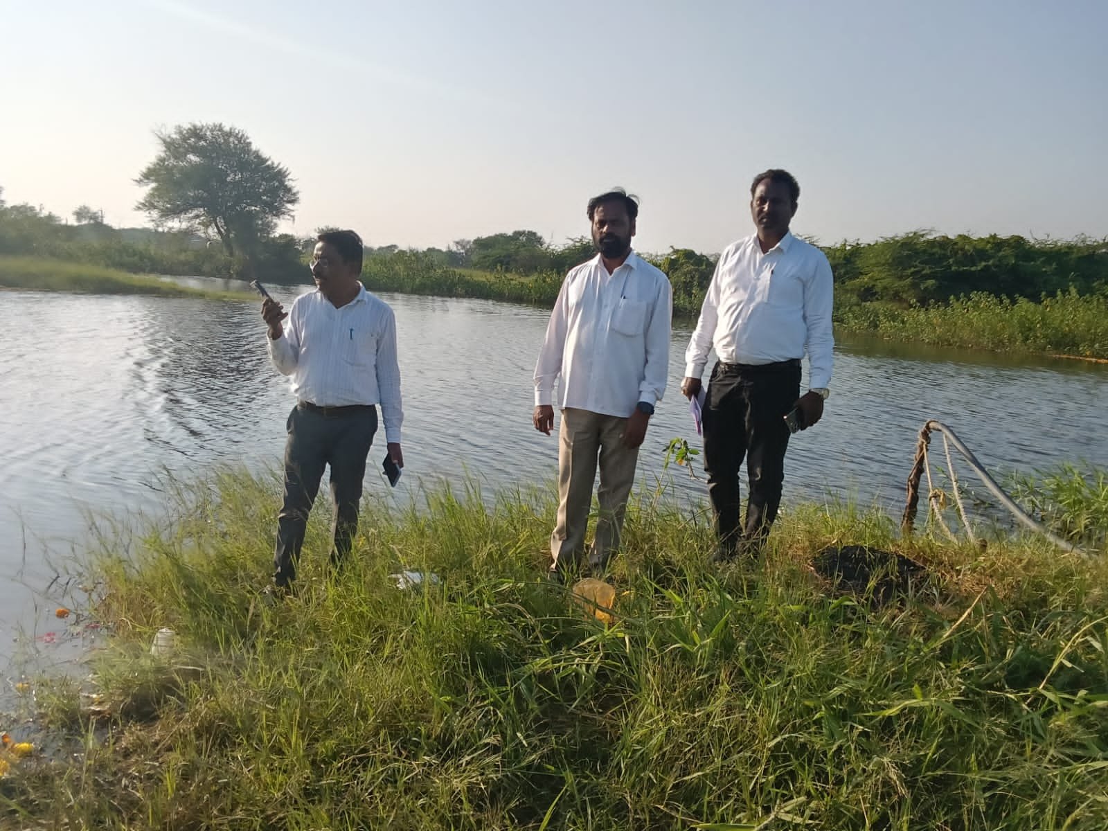 మద్దూర్ లో సద్దుల బతుకమ్మ ఏర్పాట్ల పరిశీలన